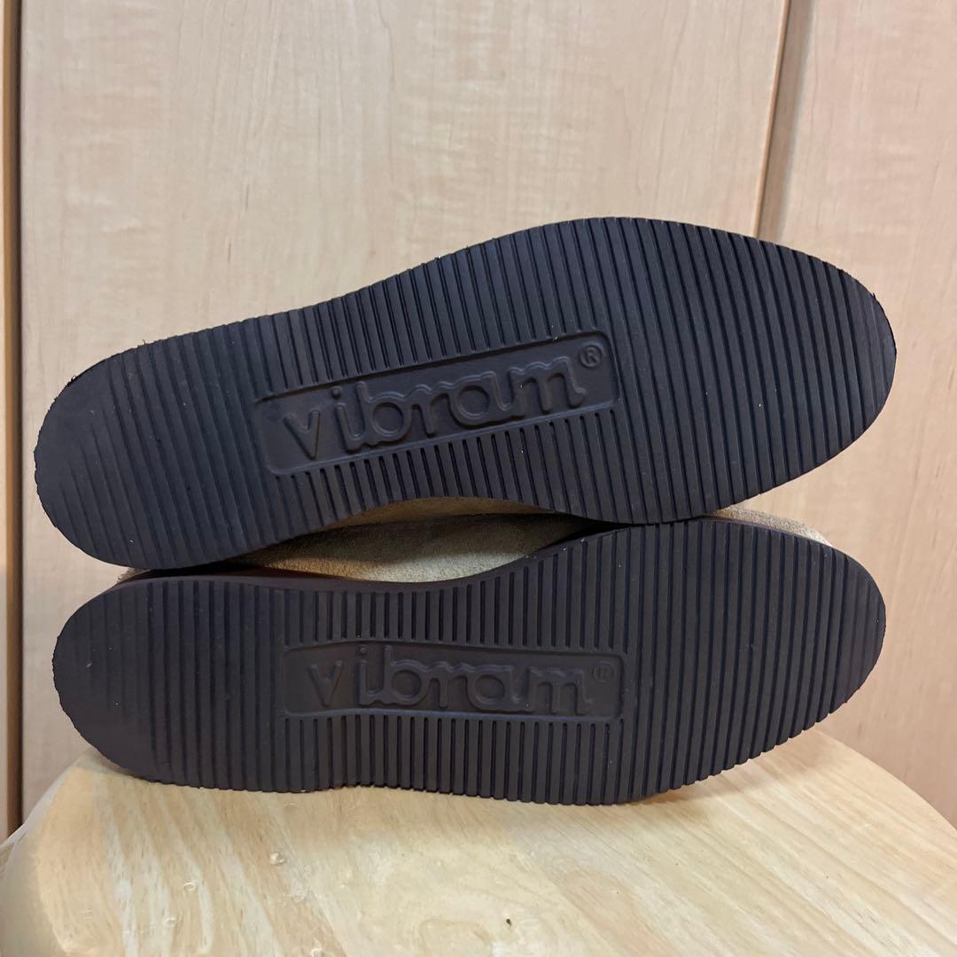 美品　ランコート／RANCOURT＆Co. モカシン　ベージュ　スエード