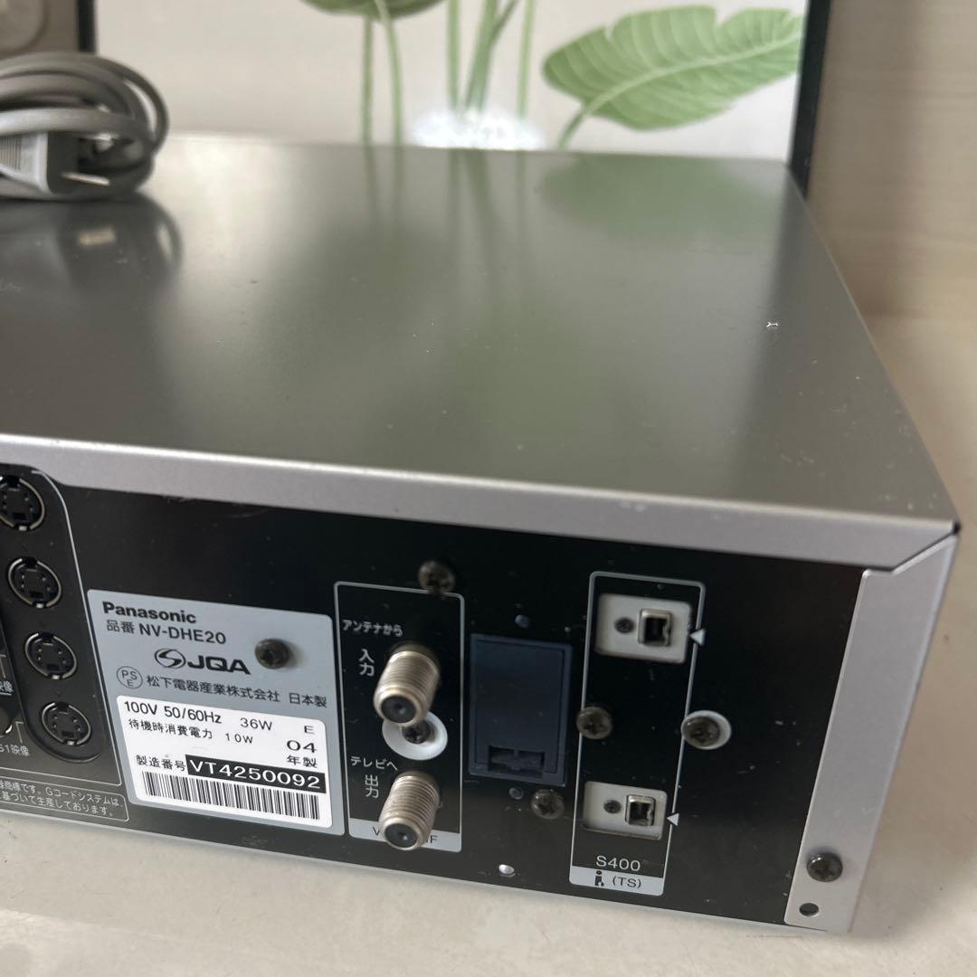 Panasonic　NV-DHE20　日本製　電源確認のみ実施