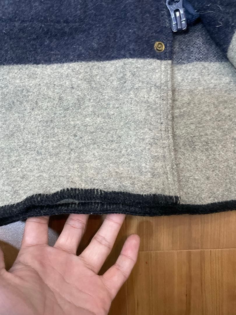 希少 70s USA製 woolrich ウールリッチ vintageコートXL