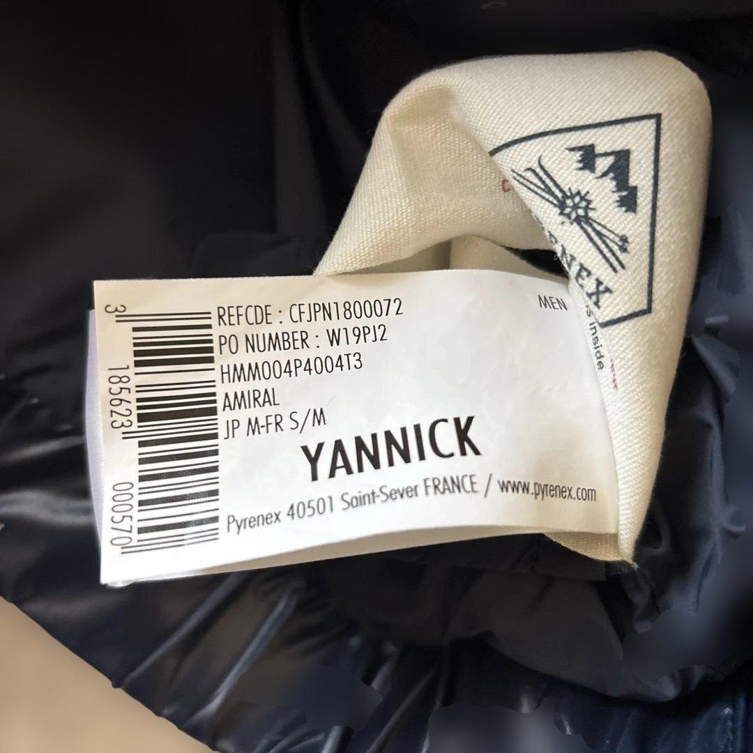 PYRENEX ピレネックス Yannick ダウンジャケット　　ネイビー