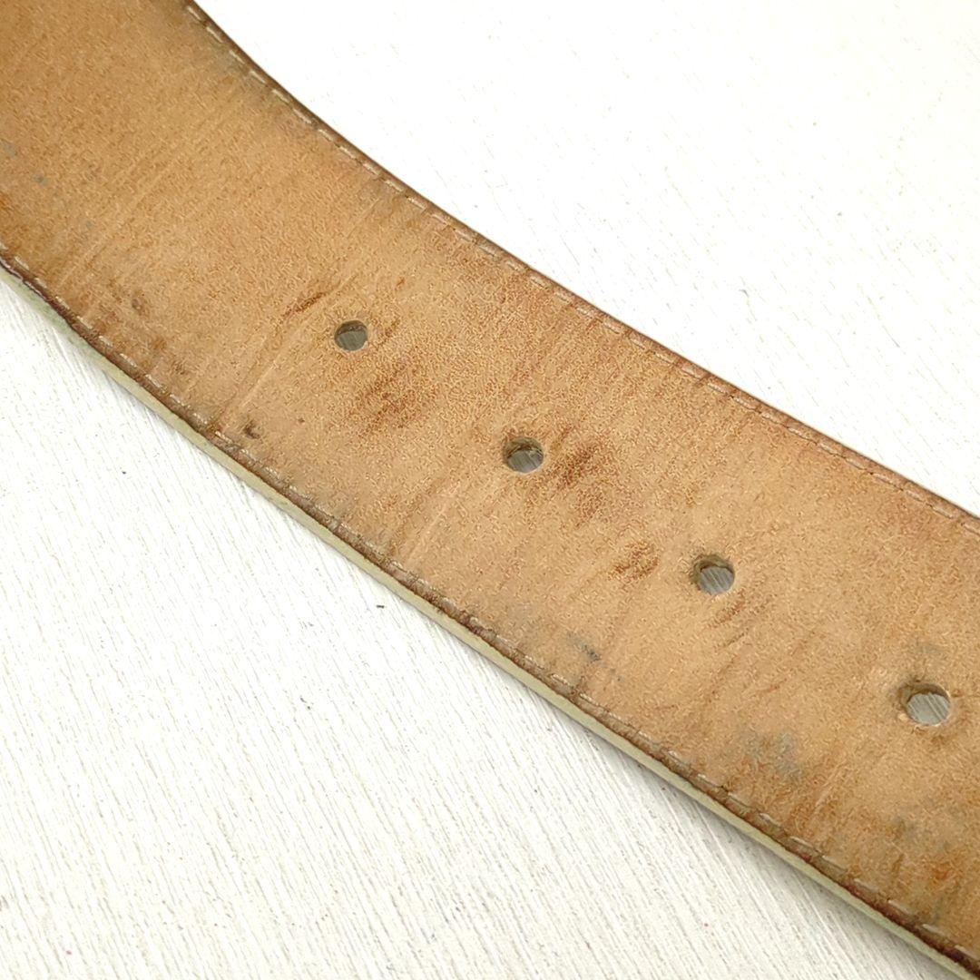 ルイヴィトン サンチュール LVイニシャル ベルト ダミエアーズ ホワイト