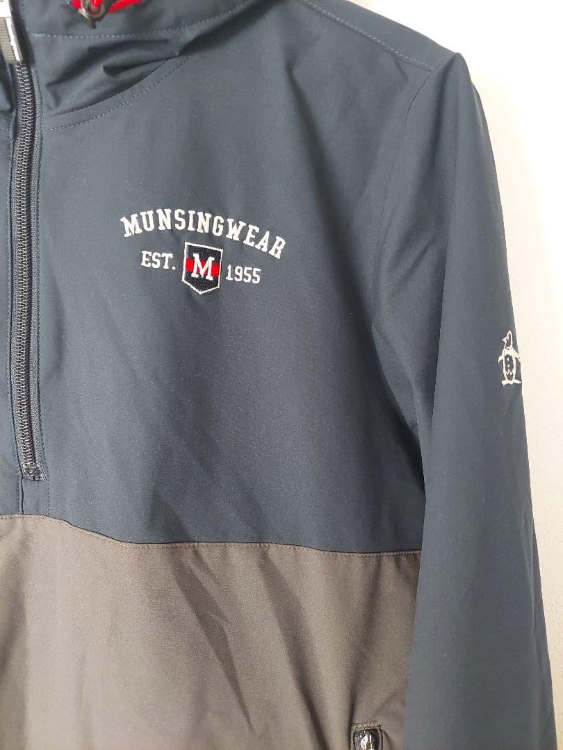 Munsingwear 防風防寒フードジャケット Lサイズ【レア/美品】