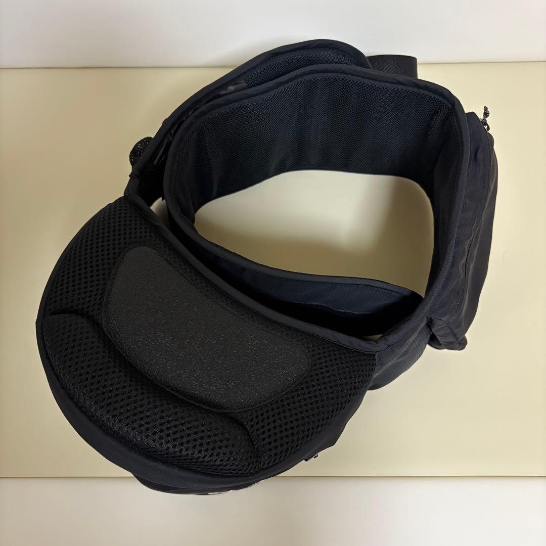 【美品】ポルバンアドバンス ヒップシート シングルショルダー付 ブラック 黒