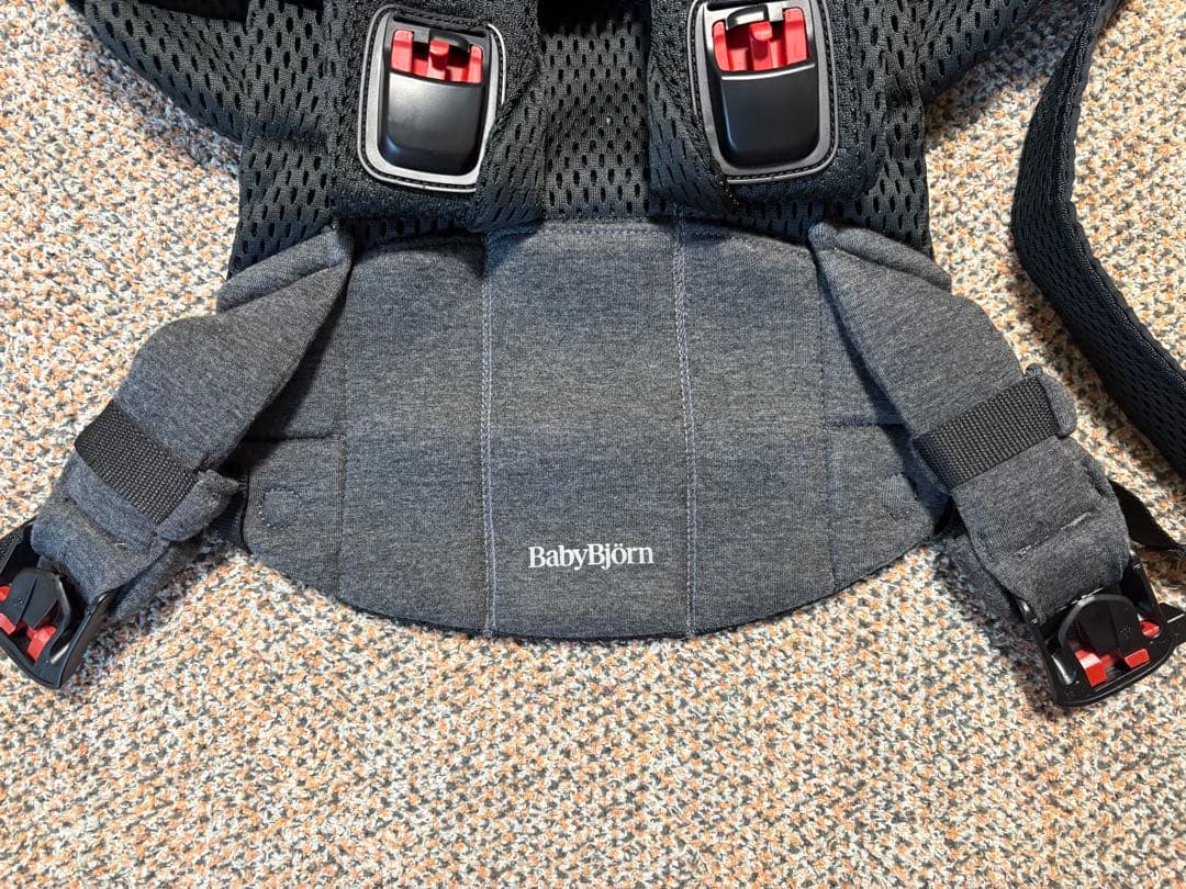 美品BabyBjörn ベビーキャリア抱っこ紐 ブラック