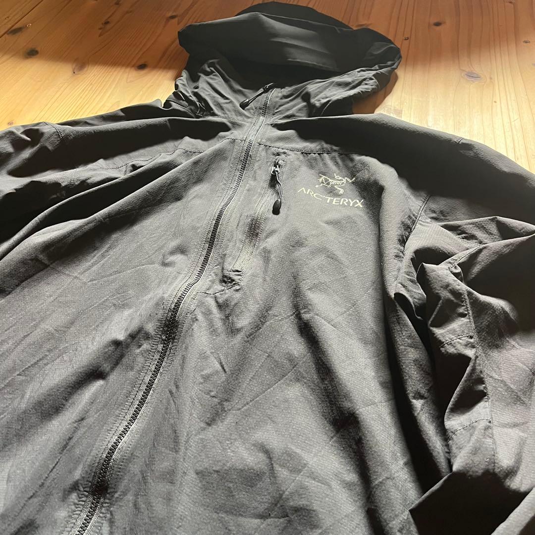 旧タグ ARC'TERYX アークテリクス スコーミッシュフーディ ブラック