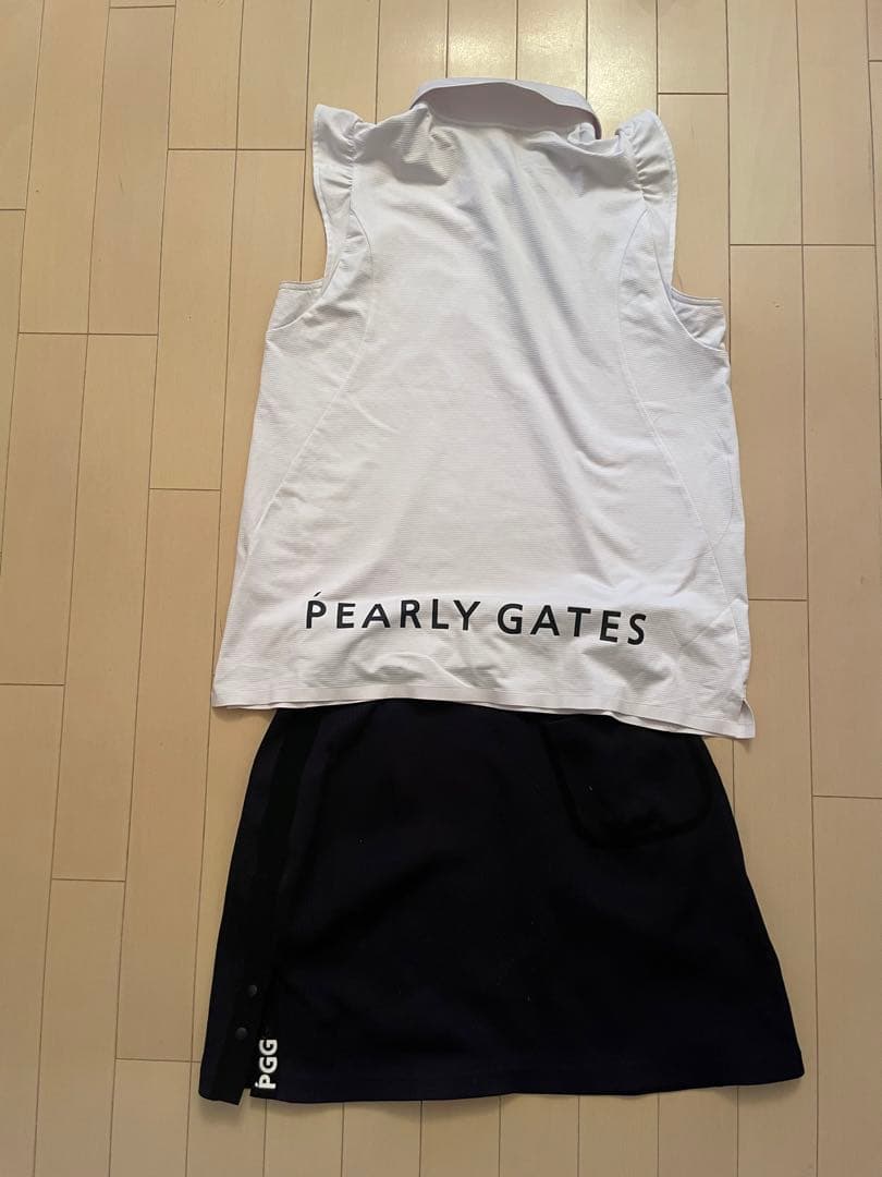 【お値下げ】PPG パーリーゲイツ 肩フリルトップス