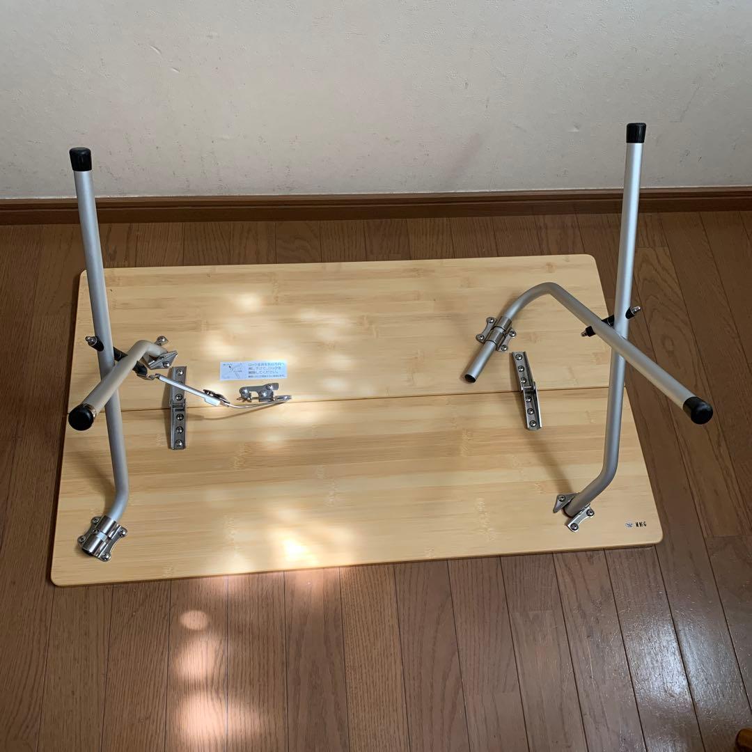 スノーピーク　テーブル　竹