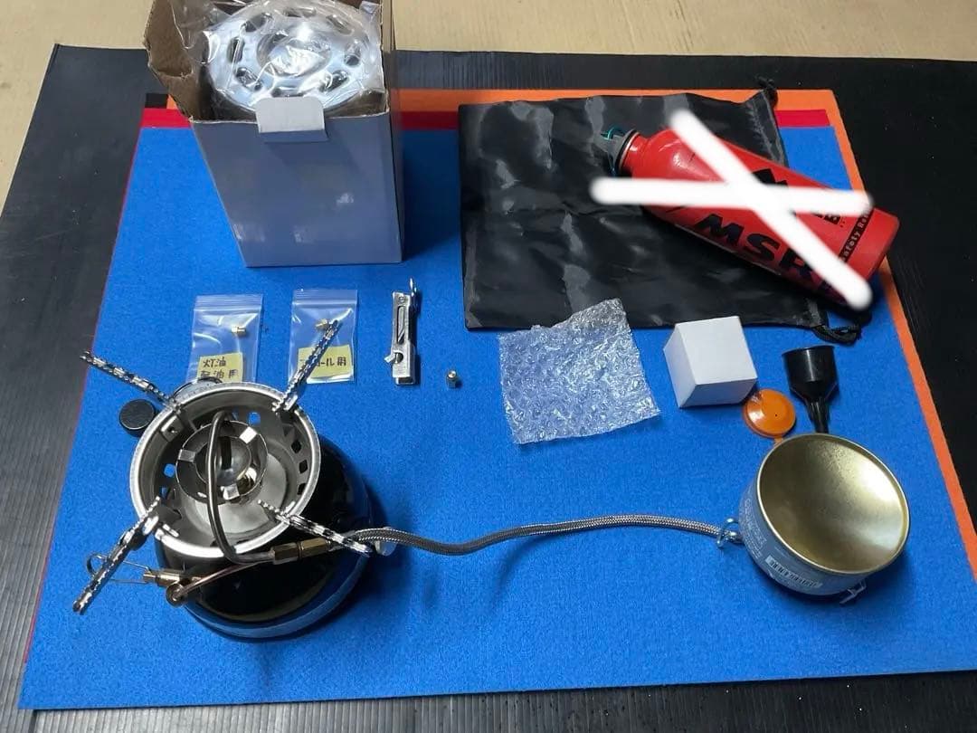 HEIYEマルチ燃料仕様タンク一体式ストーブと追加付属品新品未使用豪華セット