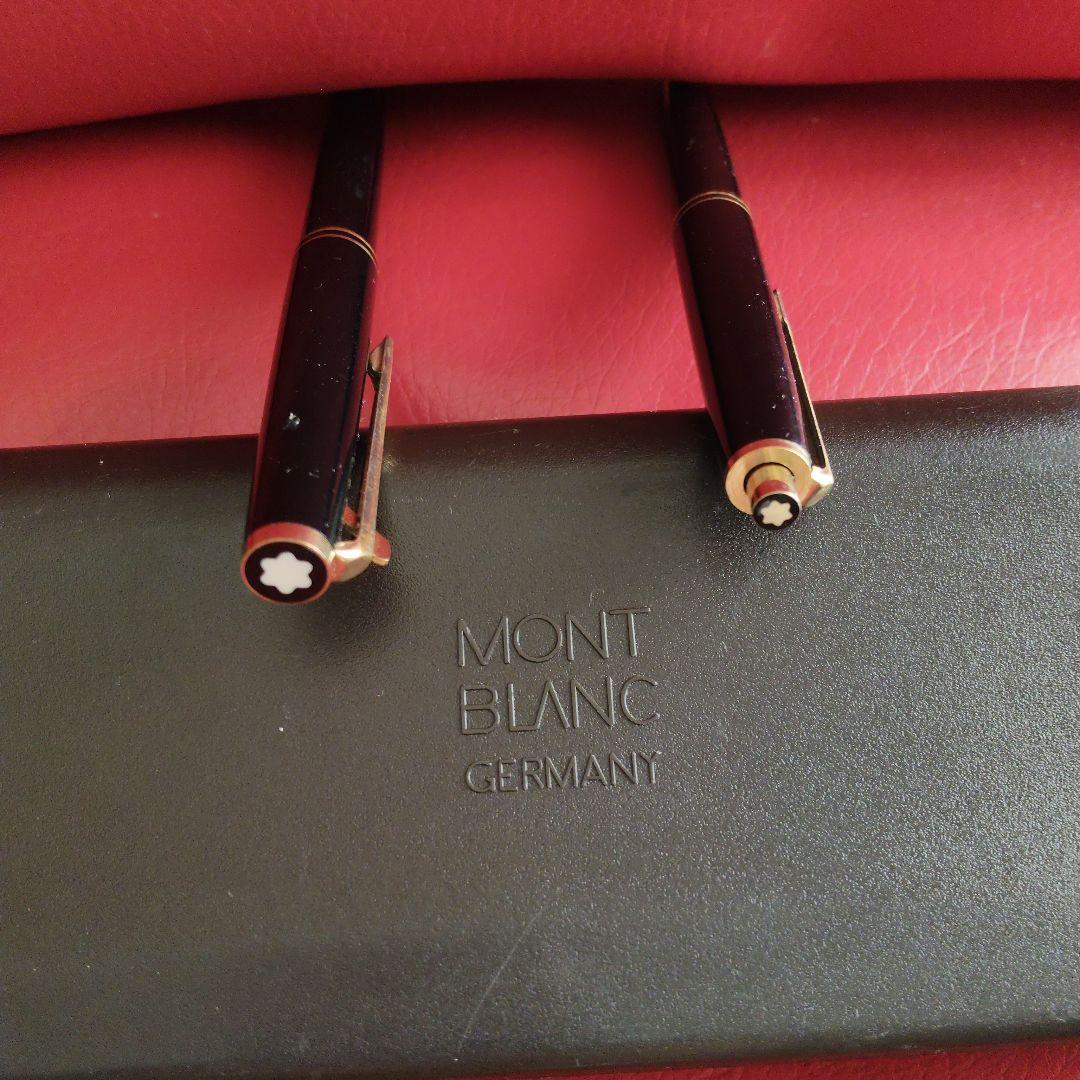 MONT BLANC ボールペン＆シャープペンシルセット ケース付き