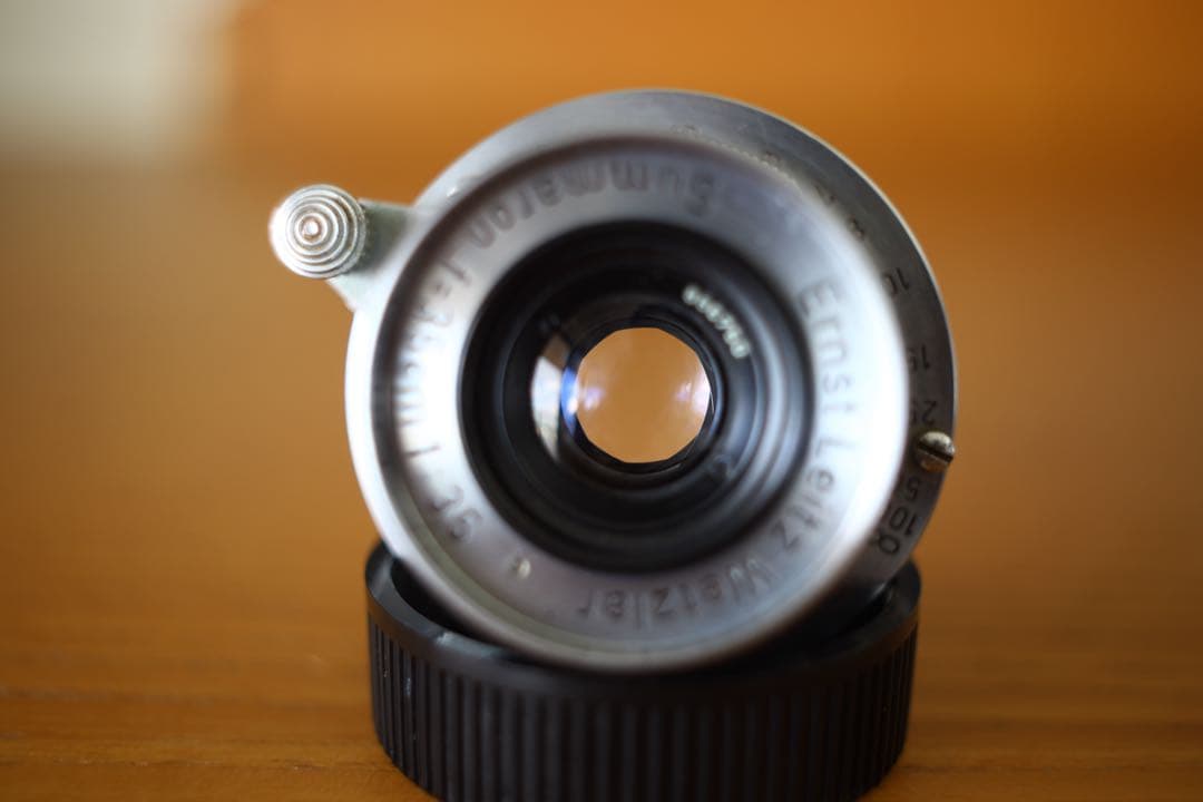 【極美品】純正フィルター付　leica summaron 35mm f3.5 L