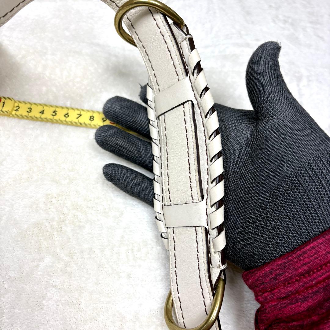 Coach Shoulder Bag Denim Blue White コーチ