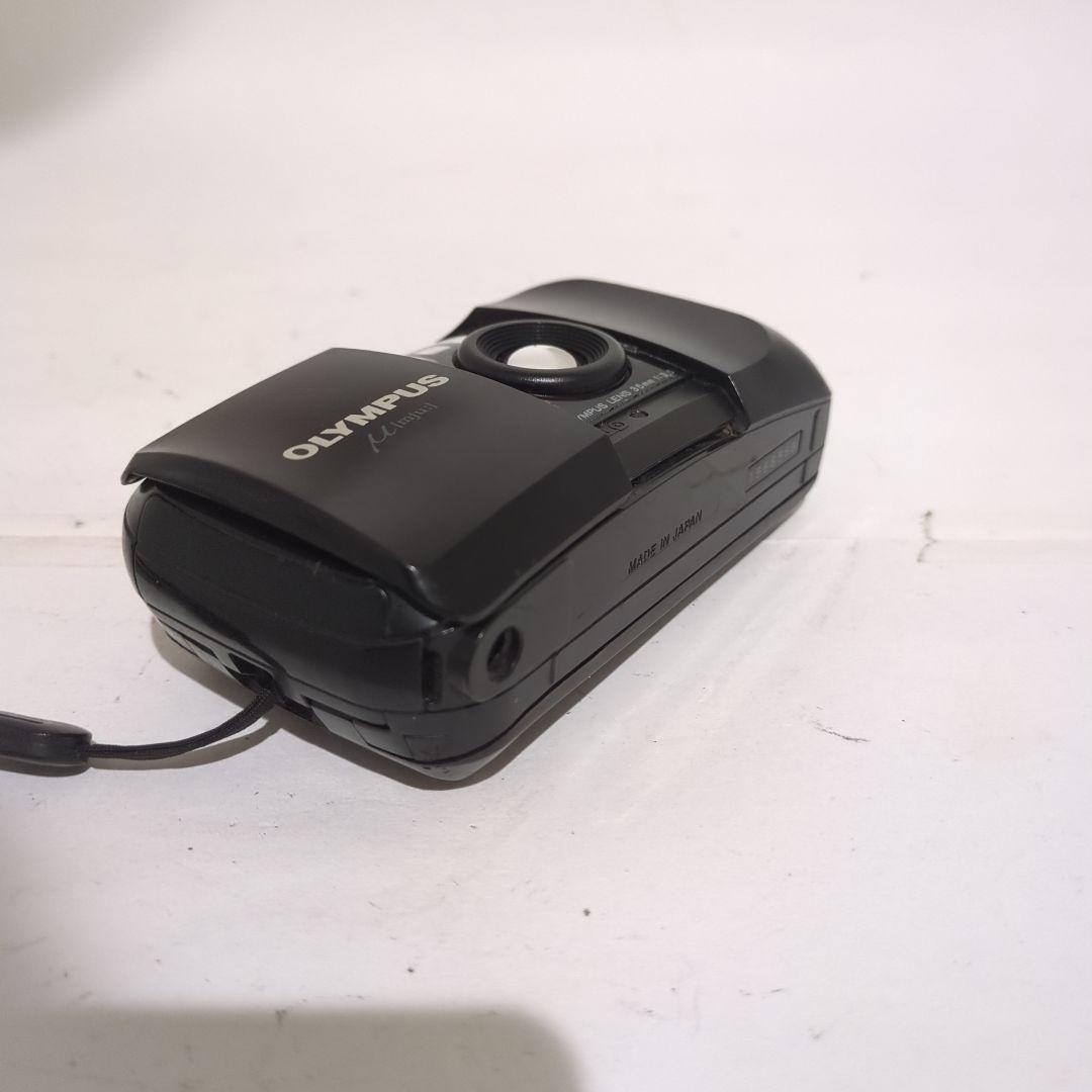 ®*︎様 OLYMPUS μ[mju:]-ブラック コンパクトカメラ　ジャンク