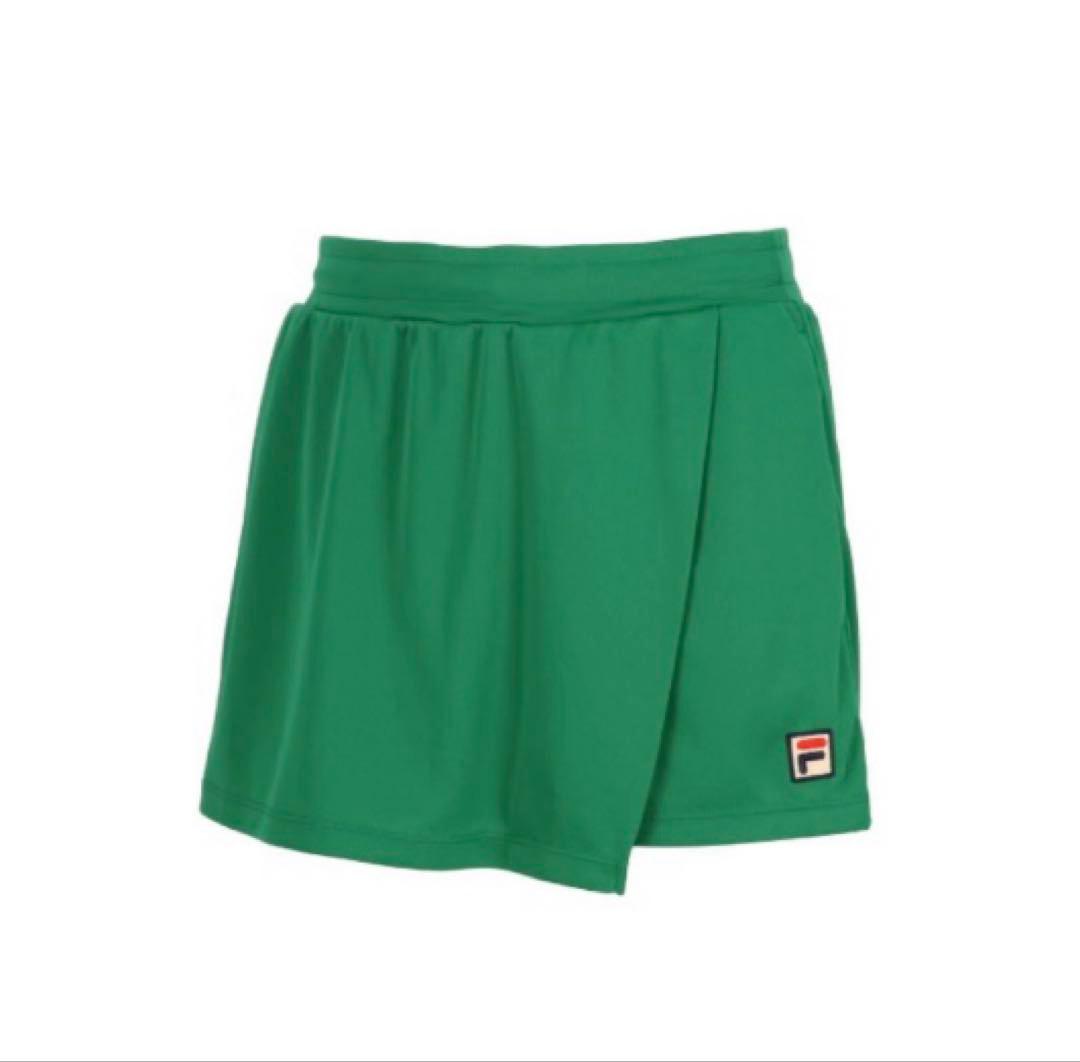 No.233 FILA 鮮やかgreenのラップショートパンツ☆新品☆
