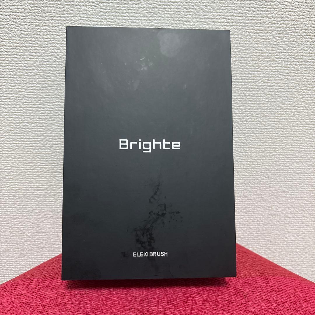 Brighte ELEKI BRUSH 美顔器 【ローション残量半分以上】付き!