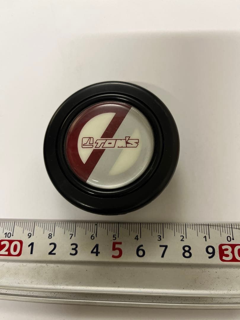 旧車　TOM'S ホーンボタン　ステアリングボタン　中古