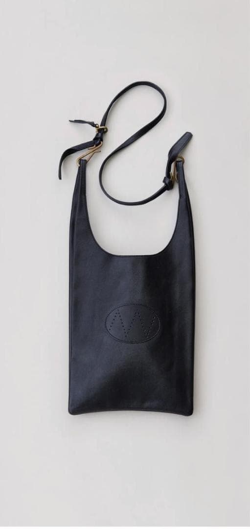 美品 近年 NICENESS LOWE ホースレザー ショルダーバッグ メンズ