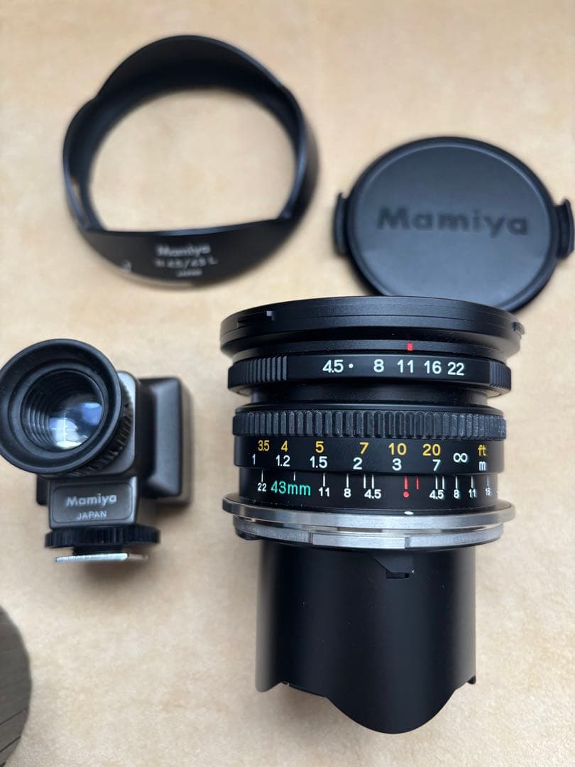 マミヤ7用 43ミリF4.5