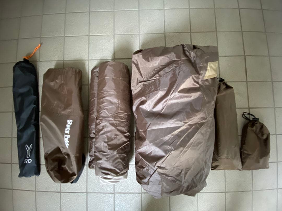 【おまけ、使用感有】Ogawa ステイシーファルダ＆DODポール2本