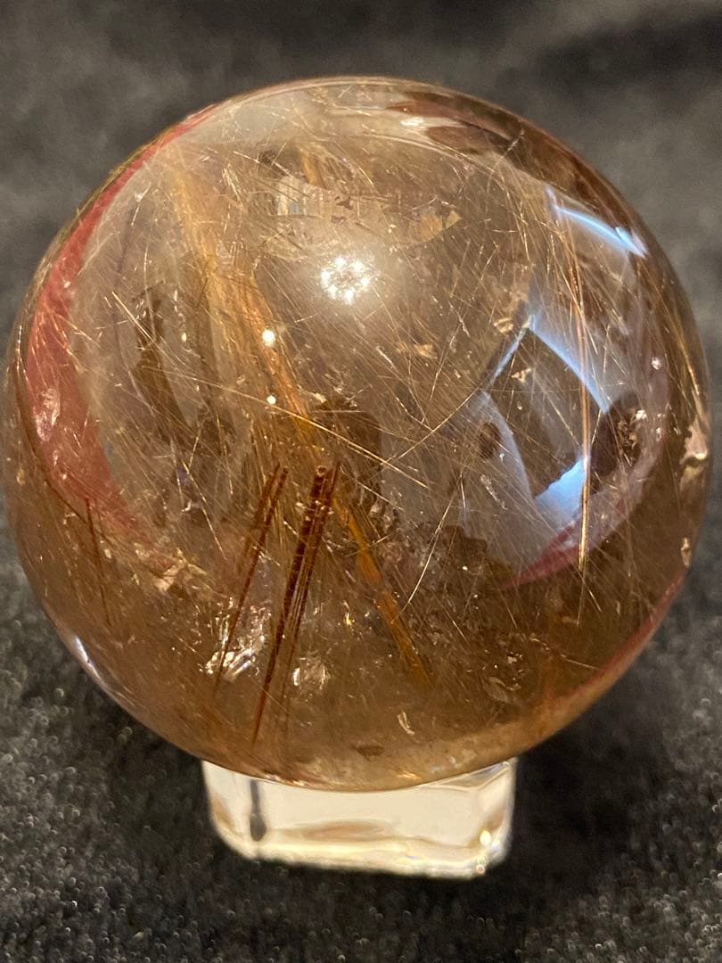 【魔除・金・仕・商繁】虹⭐️超特大！タイチンスモーキー！ゴールドルチル⭐️ R113