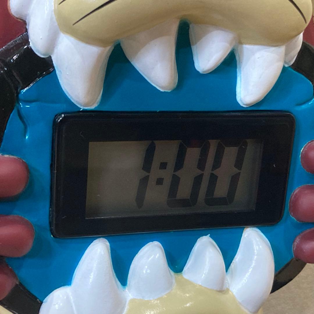 ✨【希少・レア】TOSHIBA タズマニアンデビル AM/FMクロックラジオ✨