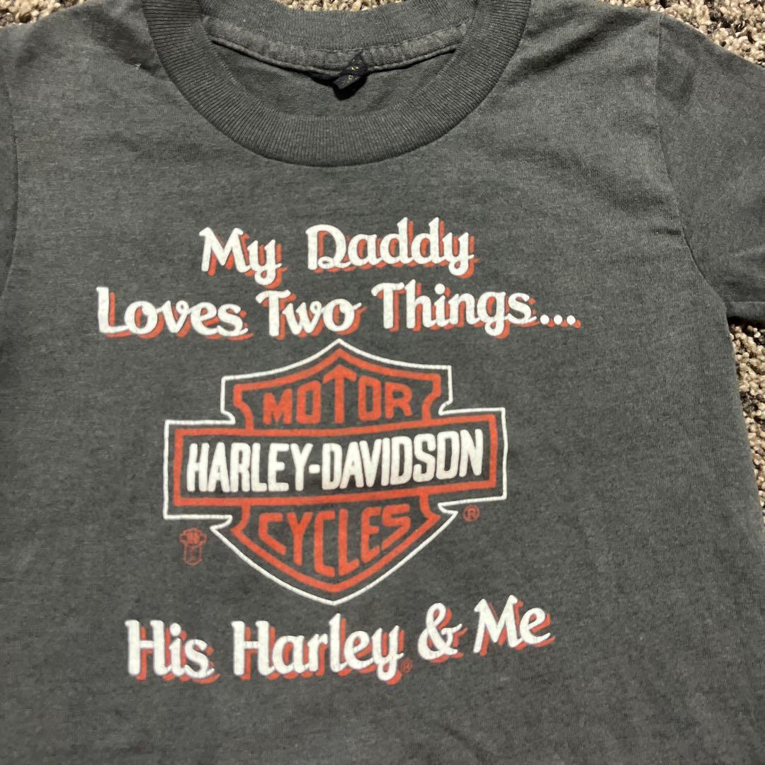 激レア 80s USA製 ハーレーダビットソン ヴィンテージTシャツ kids