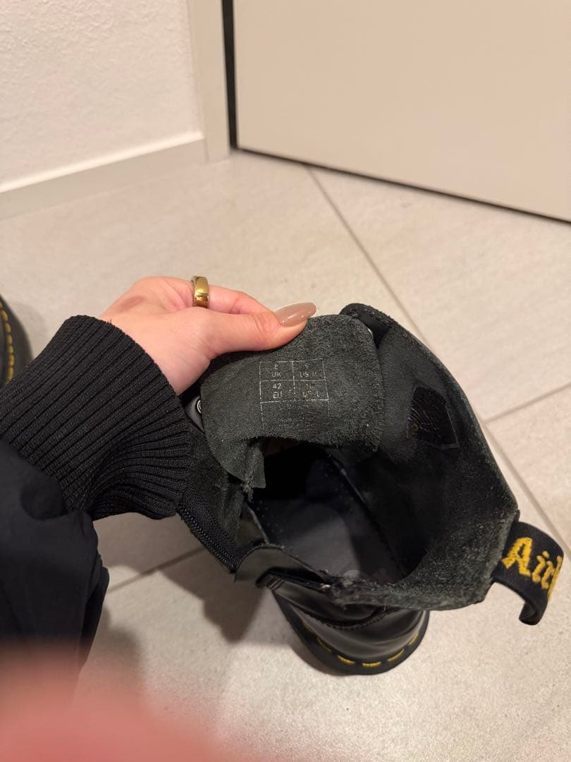 【即日発送可能】ドクターマーチン　ダブルソール　USサイズ9 27cm