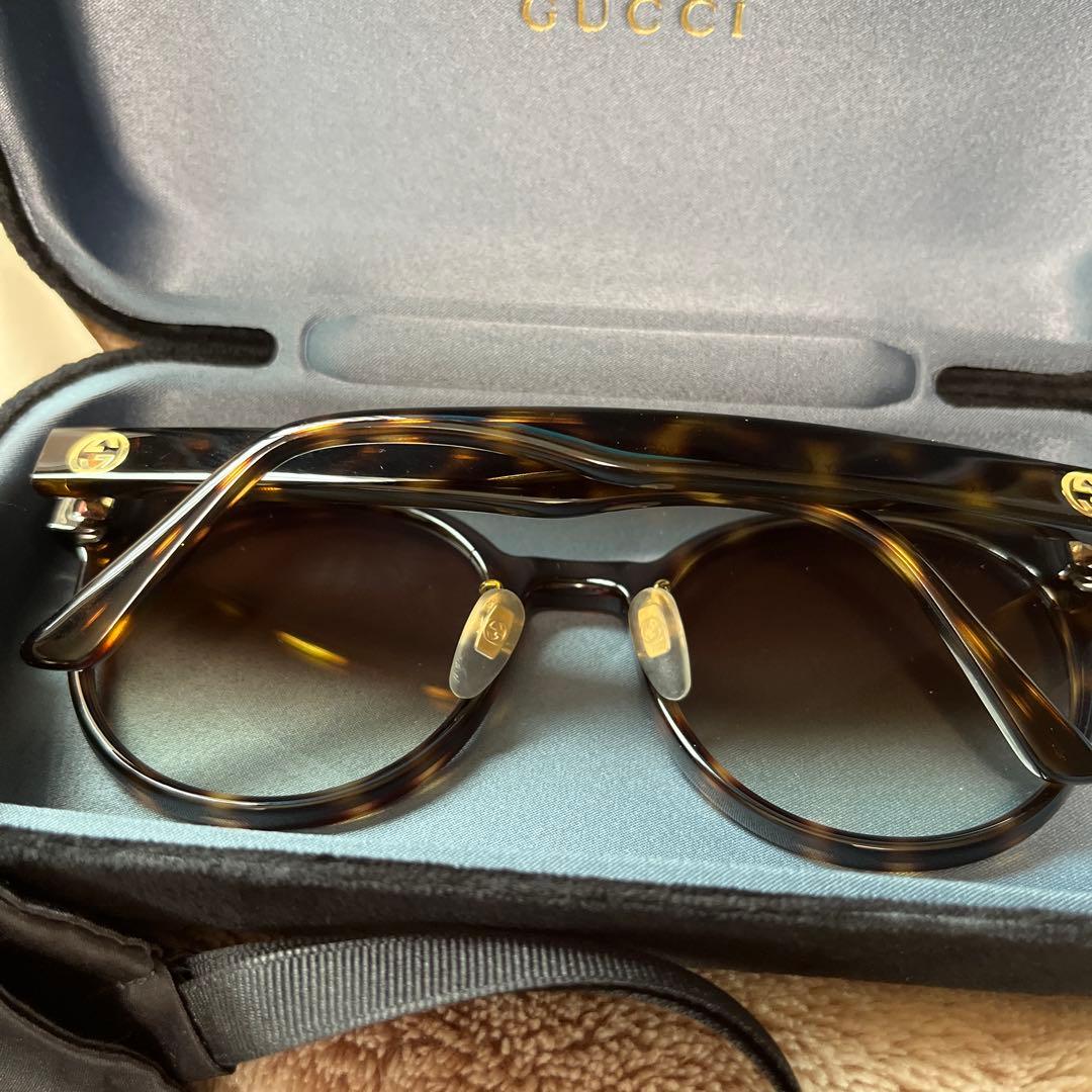 GUCCI トータスシェル サングラス 49mm