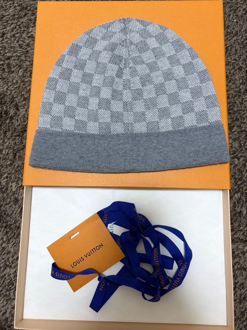 Louis Vuitton グレー ビーニー