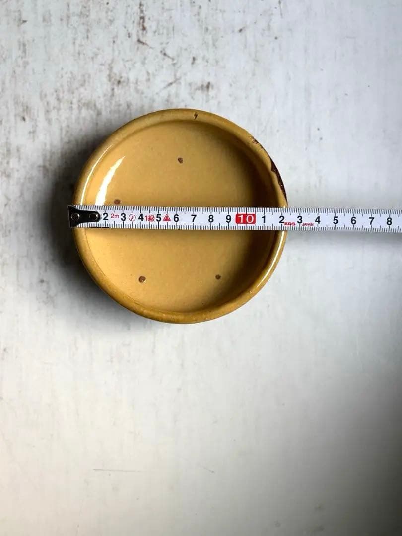 763 骨董 アンティーク 布志名焼 ガレナ釉皿 5点 民芸 柳宗悦 美品 明治