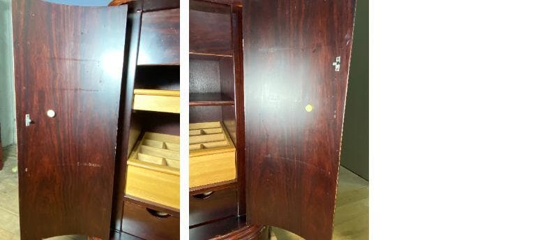 引き取り限定　鏡台（椅子付き）