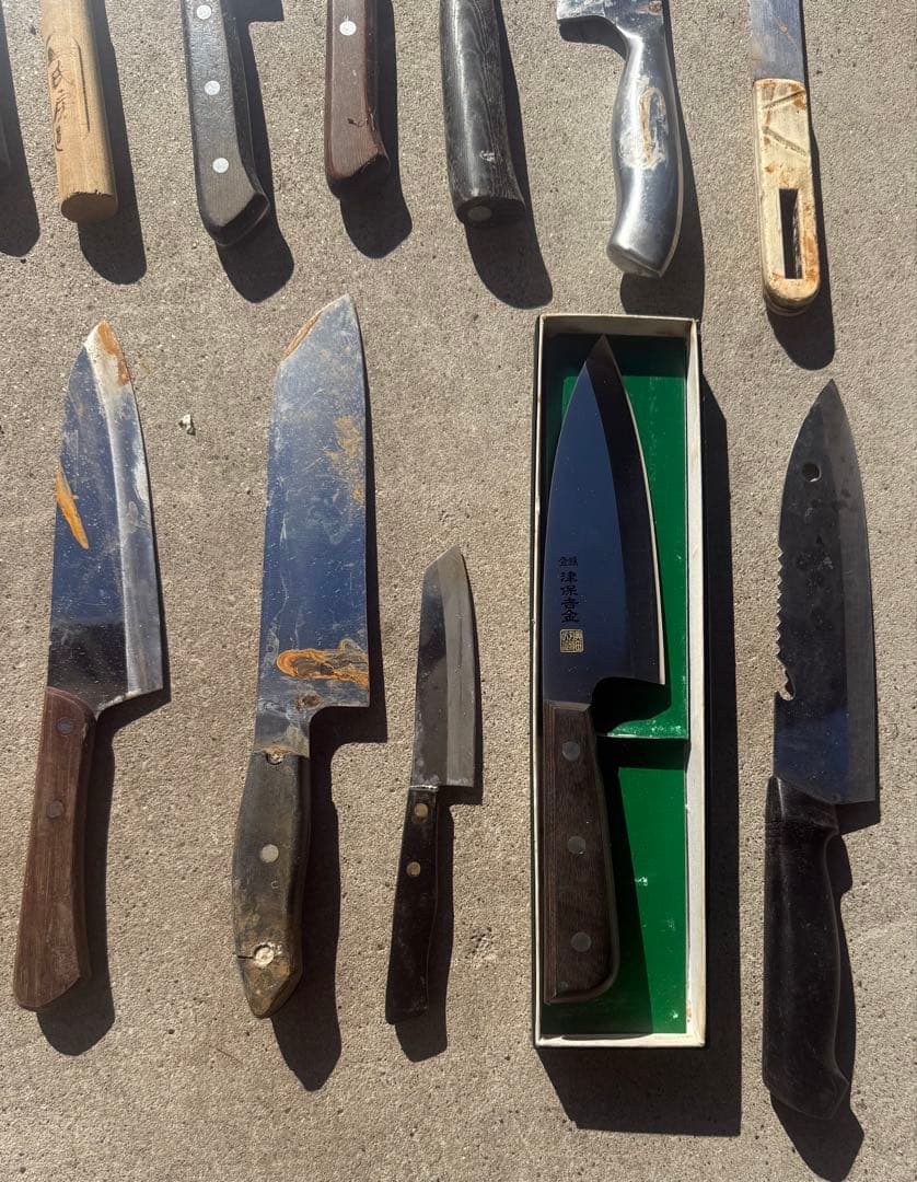 包丁色々70本まとめ売り
