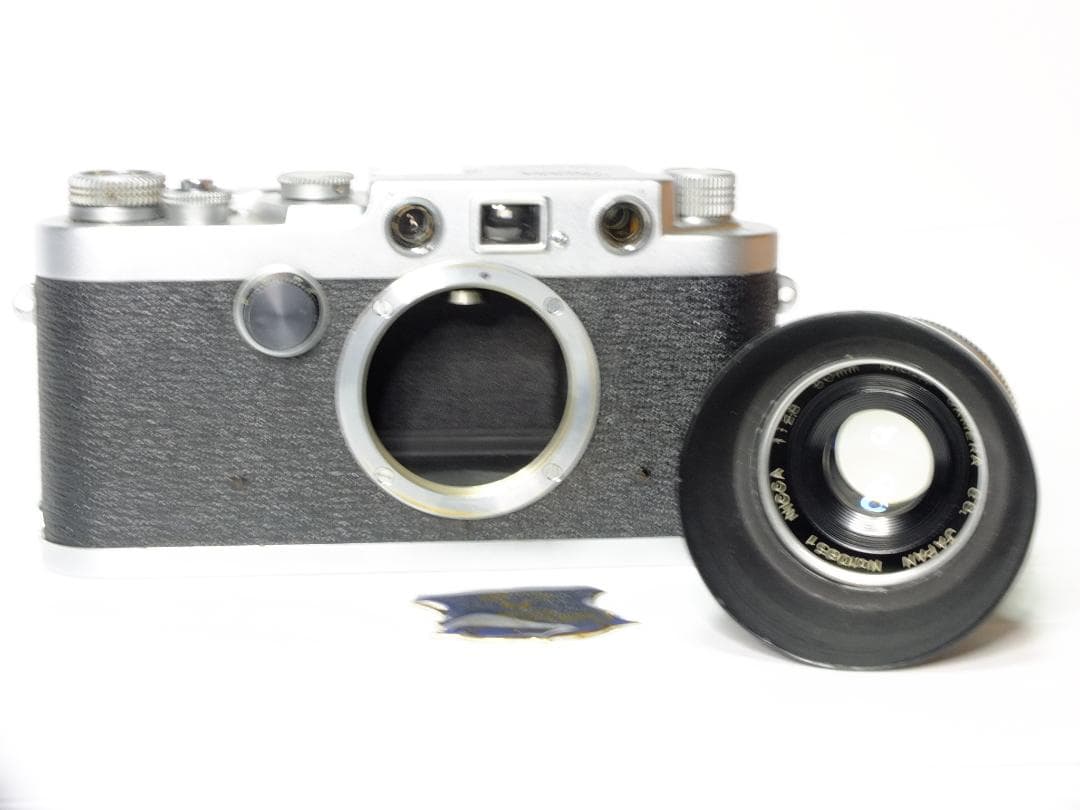 【実写確認整備品】ニッカType33／Nicca50mmf2.8フード付