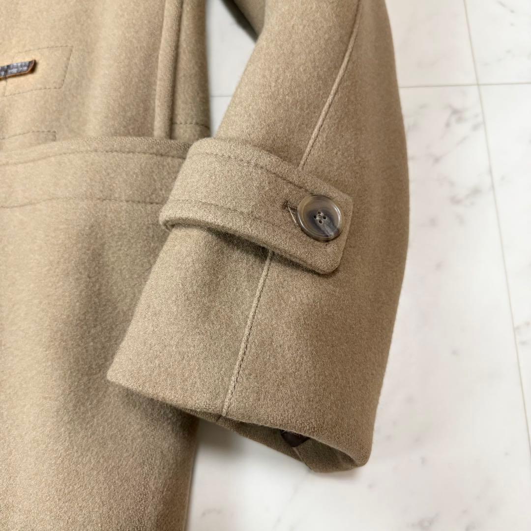 ヴェロニクブランキーノ ダブルフェイス ダッフルコート ベージュ サイズ48