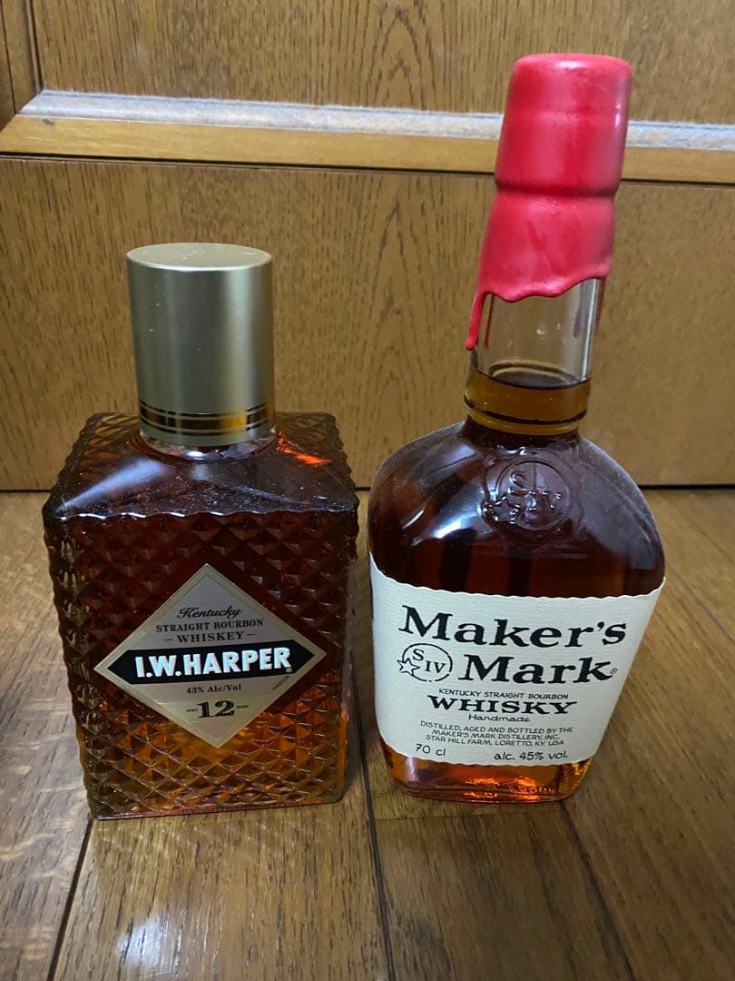 I.W. Harper 12年 & Maker's Mark セット
