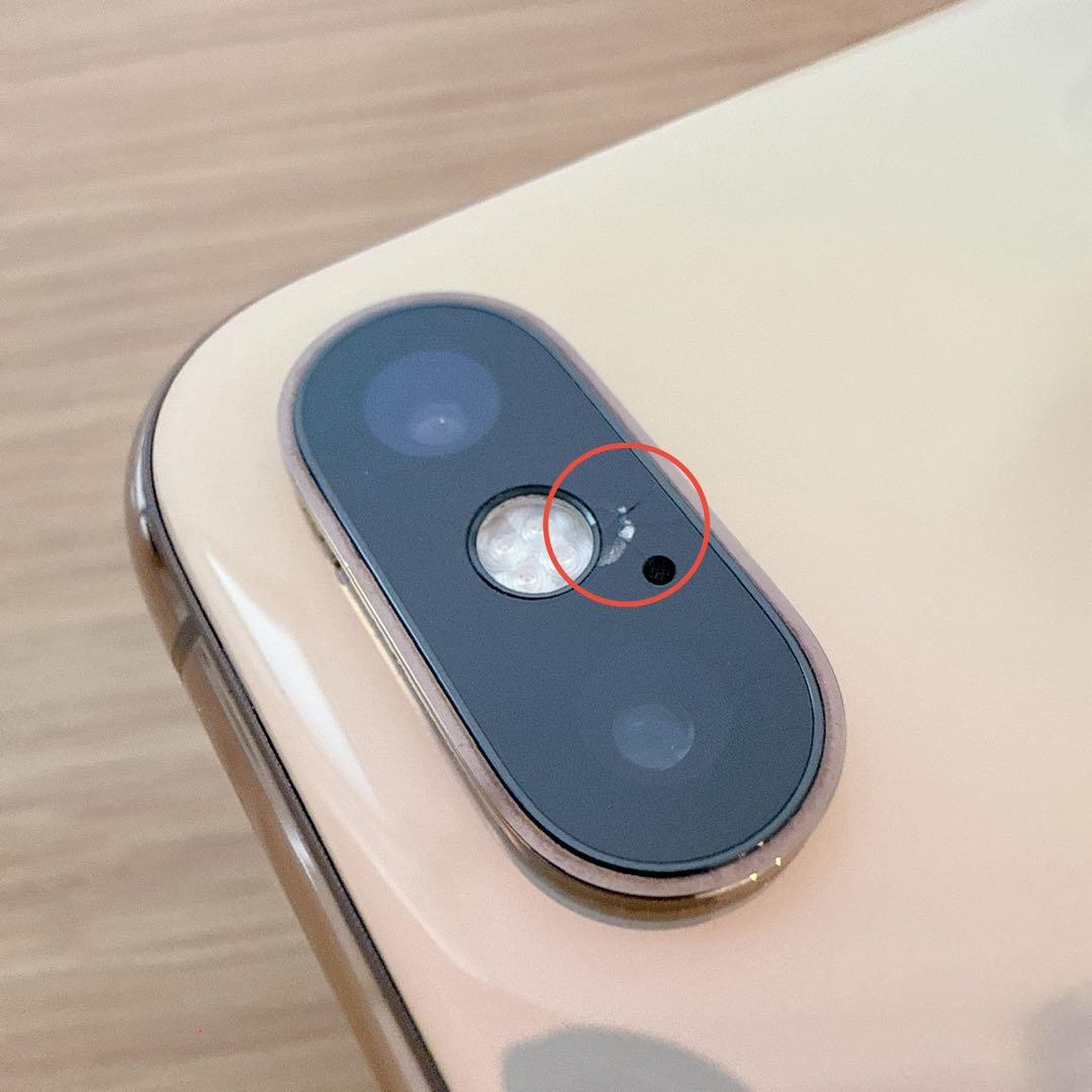 iPhone Ⅹs 256GB ゴールド SIMロック解除済み【本体のみ】