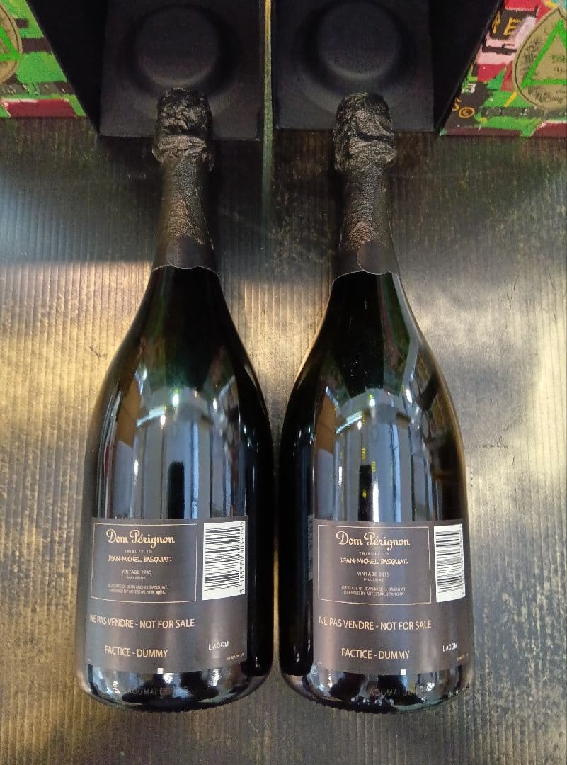 ssx2673 ドンペリニョン ダミーボトル 6本 箱付き ディスプレイ用