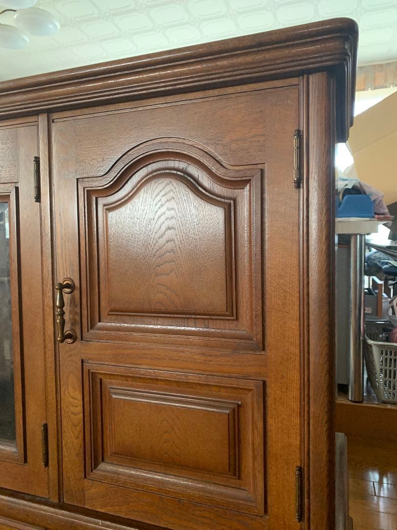 素敵なアンティーク飾り棚【引き取り¥8800】【送料¥18500込み】