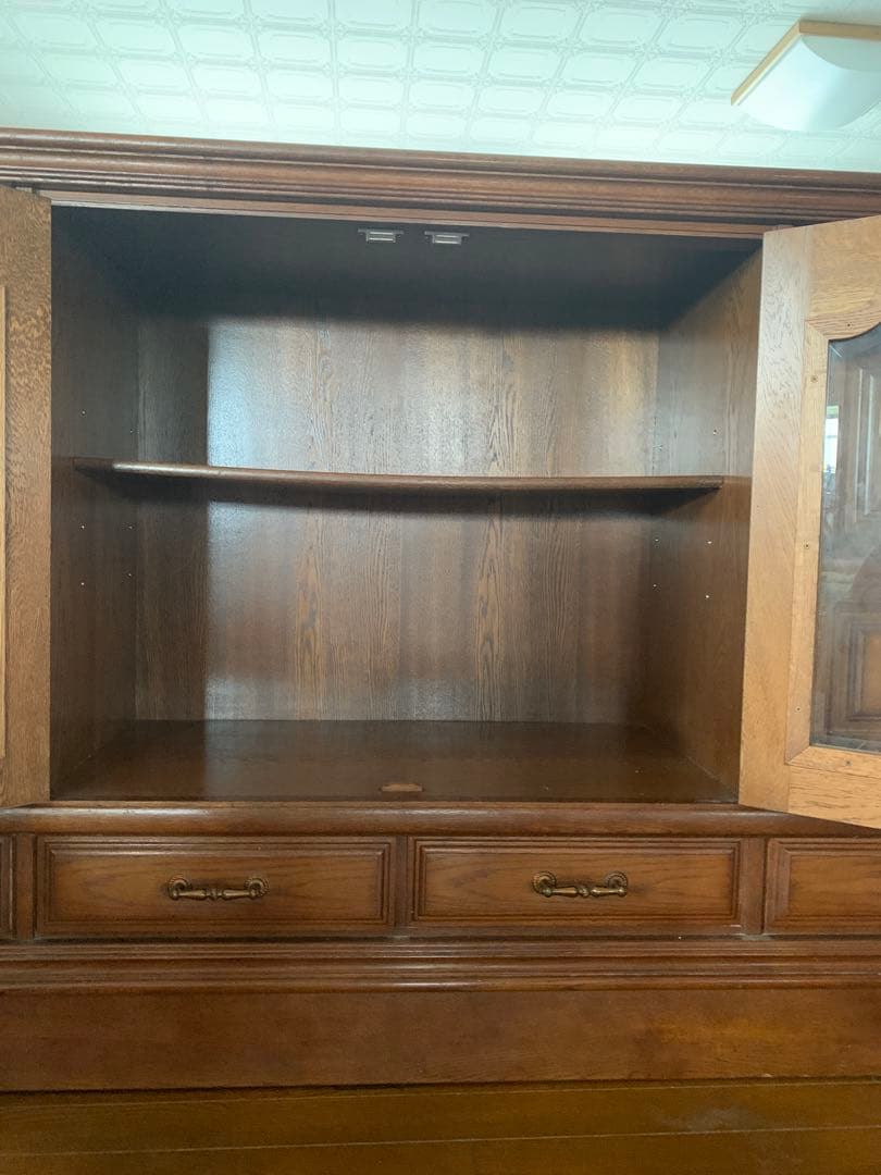 素敵なアンティーク飾り棚【引き取り¥8800】【送料¥18500込み】