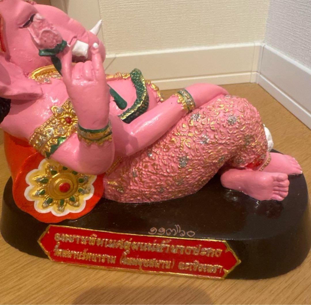 3倍速で願いが叶うと言われている☀︎ピンクのガネーシャワット・サマーンラタナラーム