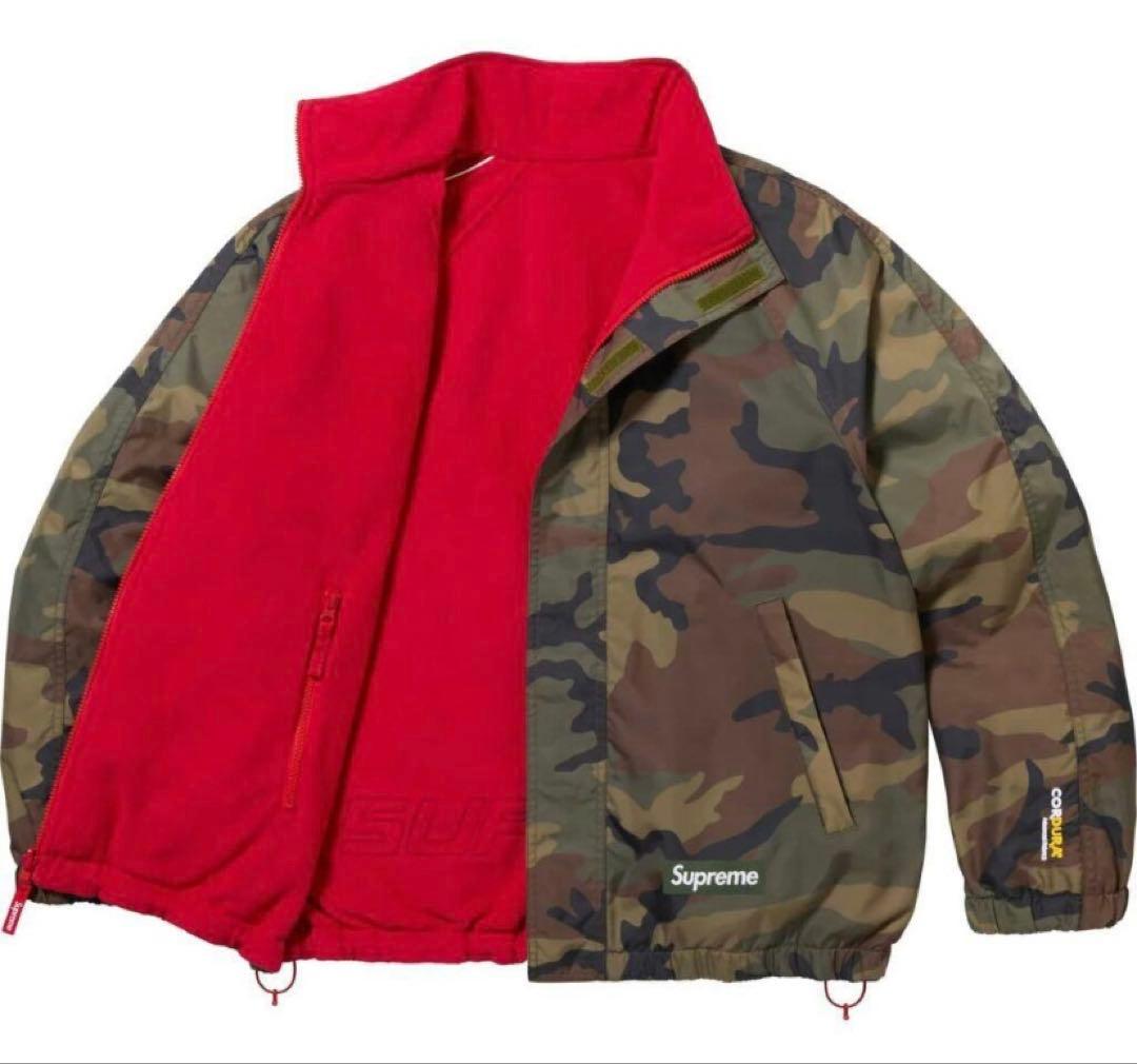 ジャケット・アウター supreme Polartec reversible track jacket