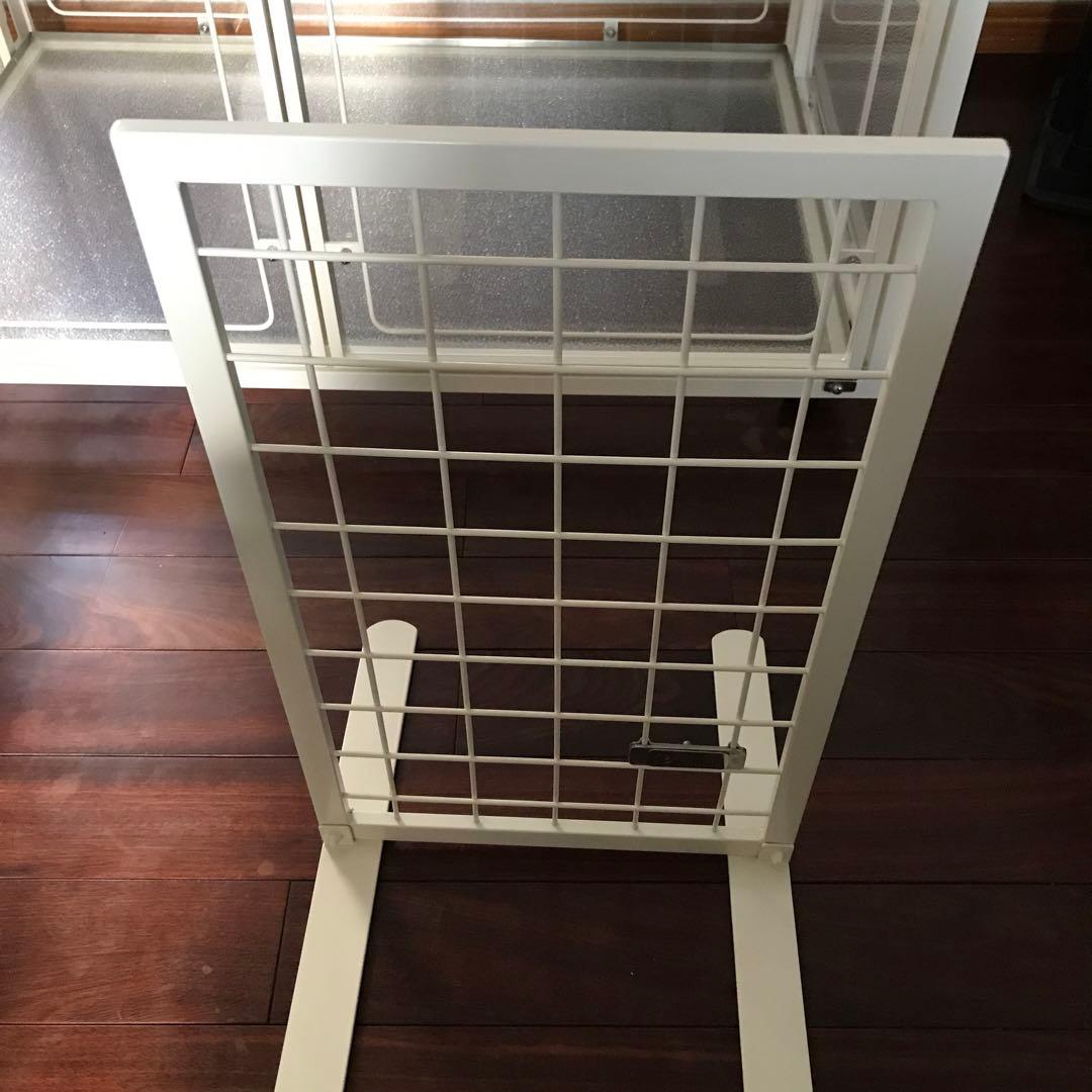 【大阪府内はお持ち致します】extail アクリルケージ 小型犬用 ホワイト