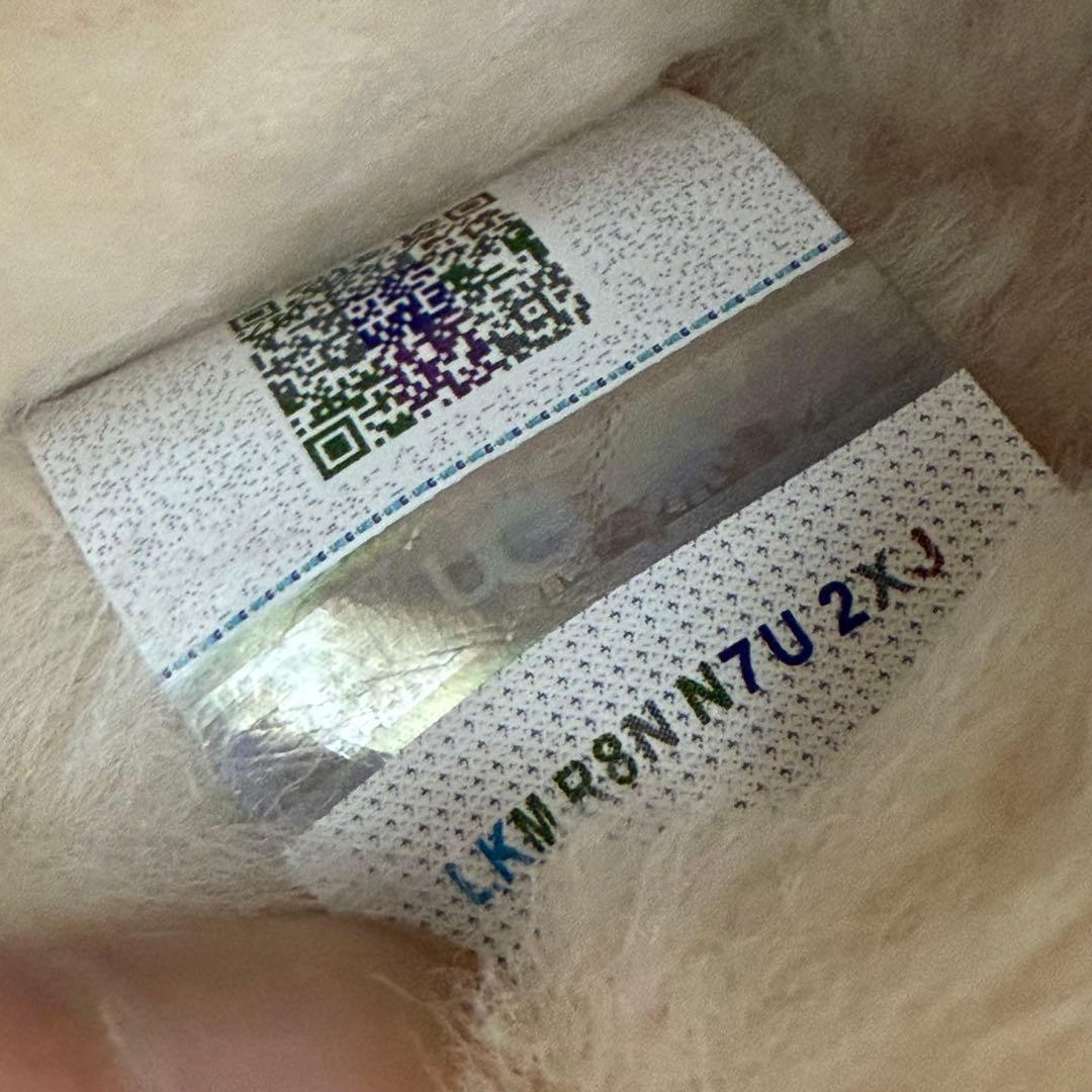 【UGG】 ファンケット＊24.0＊厚底ファーサンダル＊US正規品新品