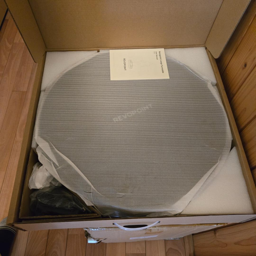 revopoint large turntable 大型ターンテーブル