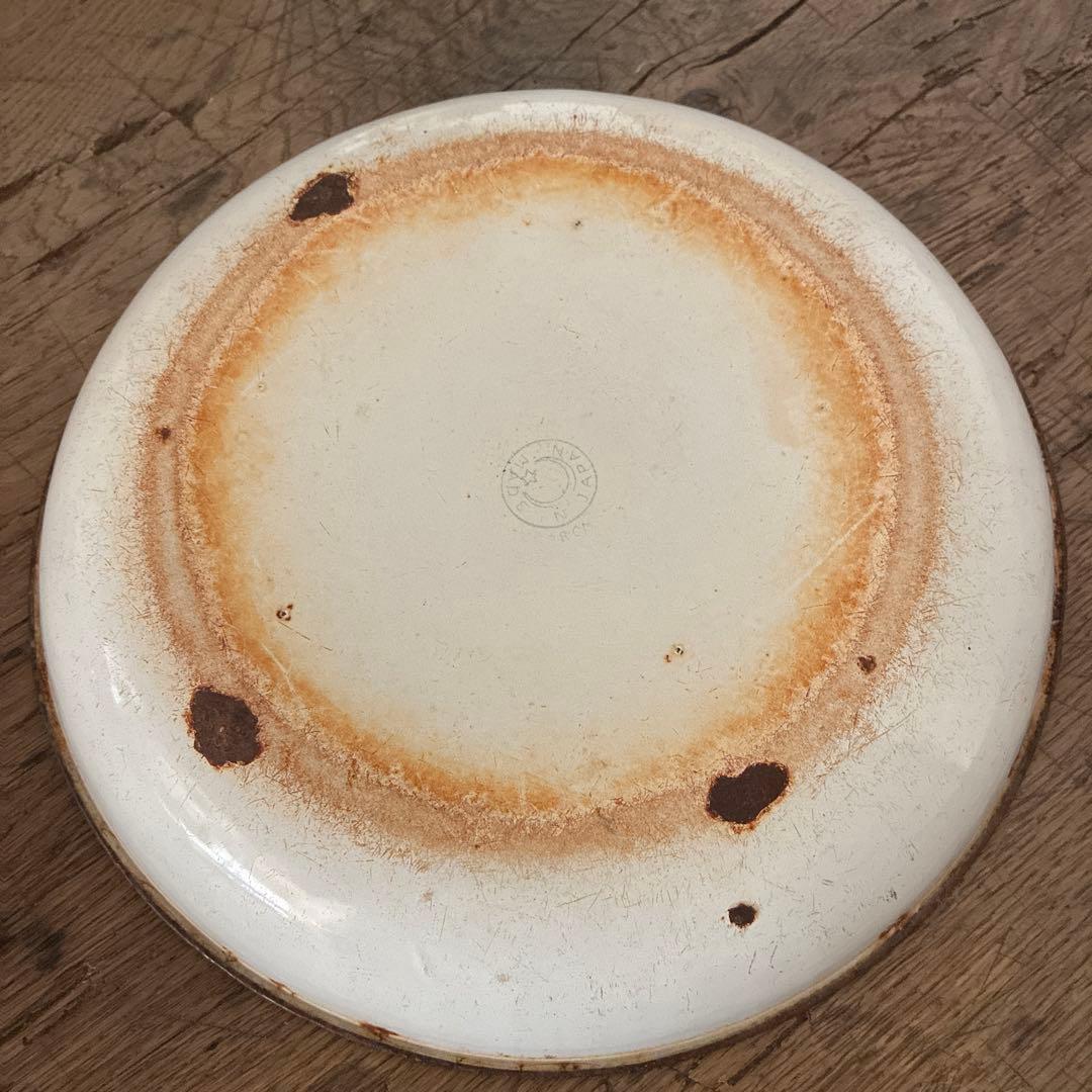 ヴィンテージ ホーロー皿