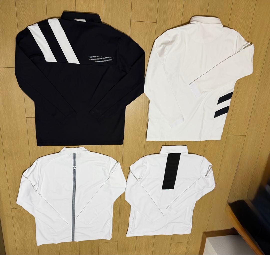 【LL】ルコックRIJOUME 極上4点SET モックネック＆ポロ コレクション