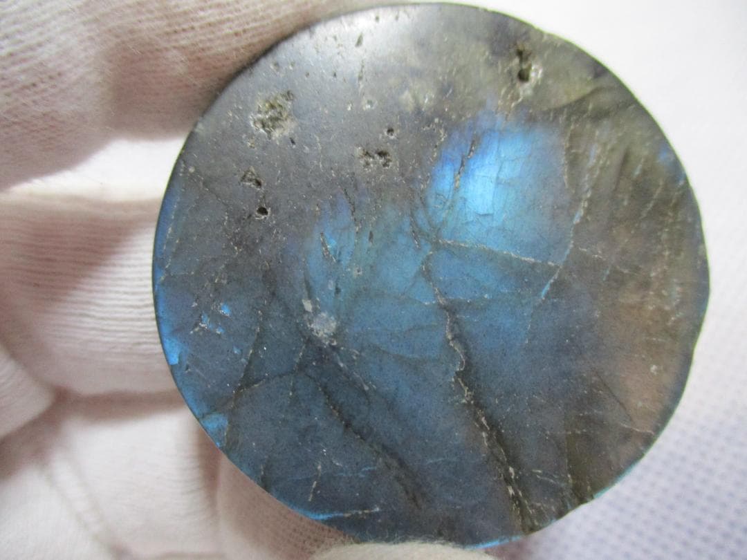 ⓵ラブラドライト　月　星