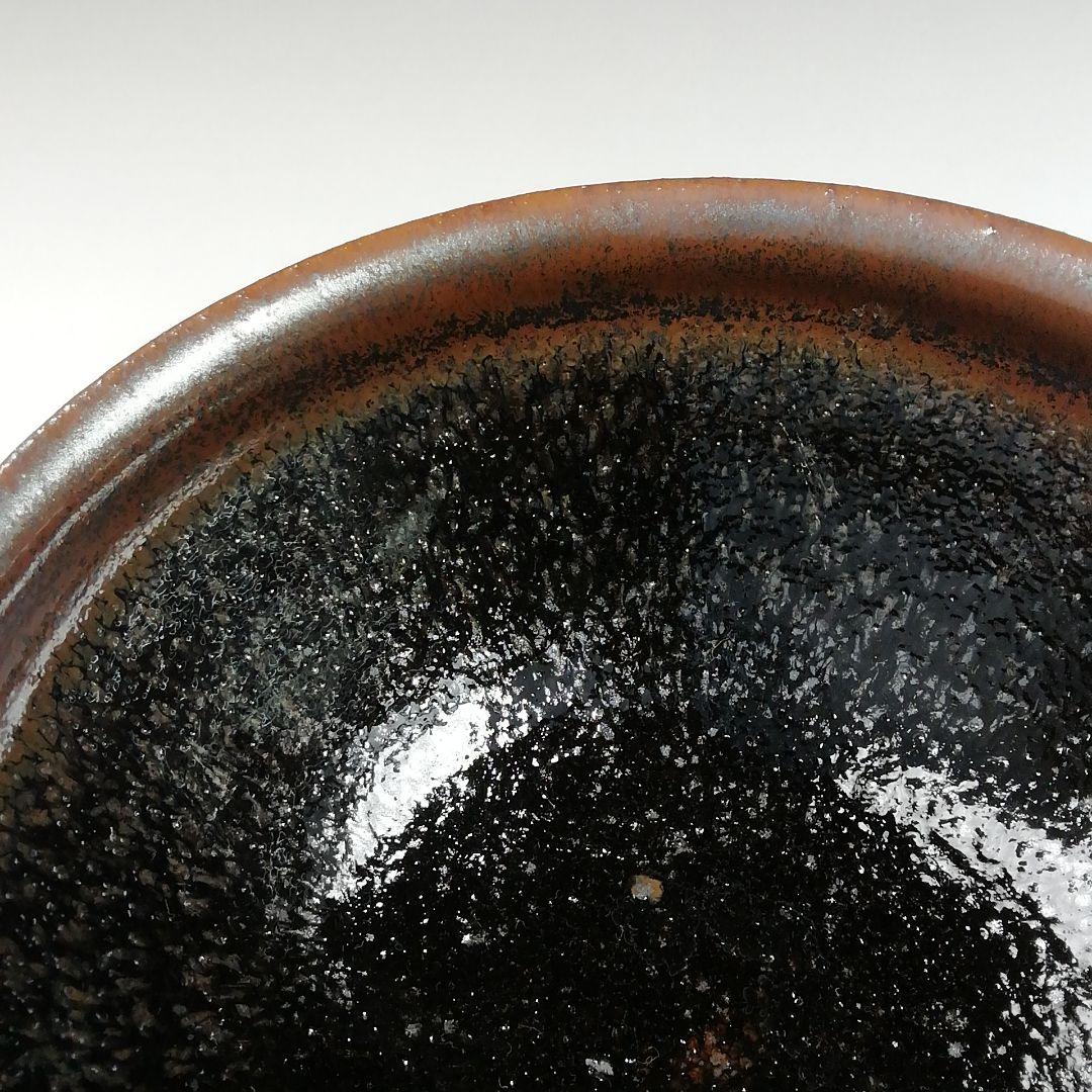 Ｗ２２３　茶碗　『古瀬戸焼』『十三代　山口小左エ門 作』　共箱　抹茶碗　茶道具