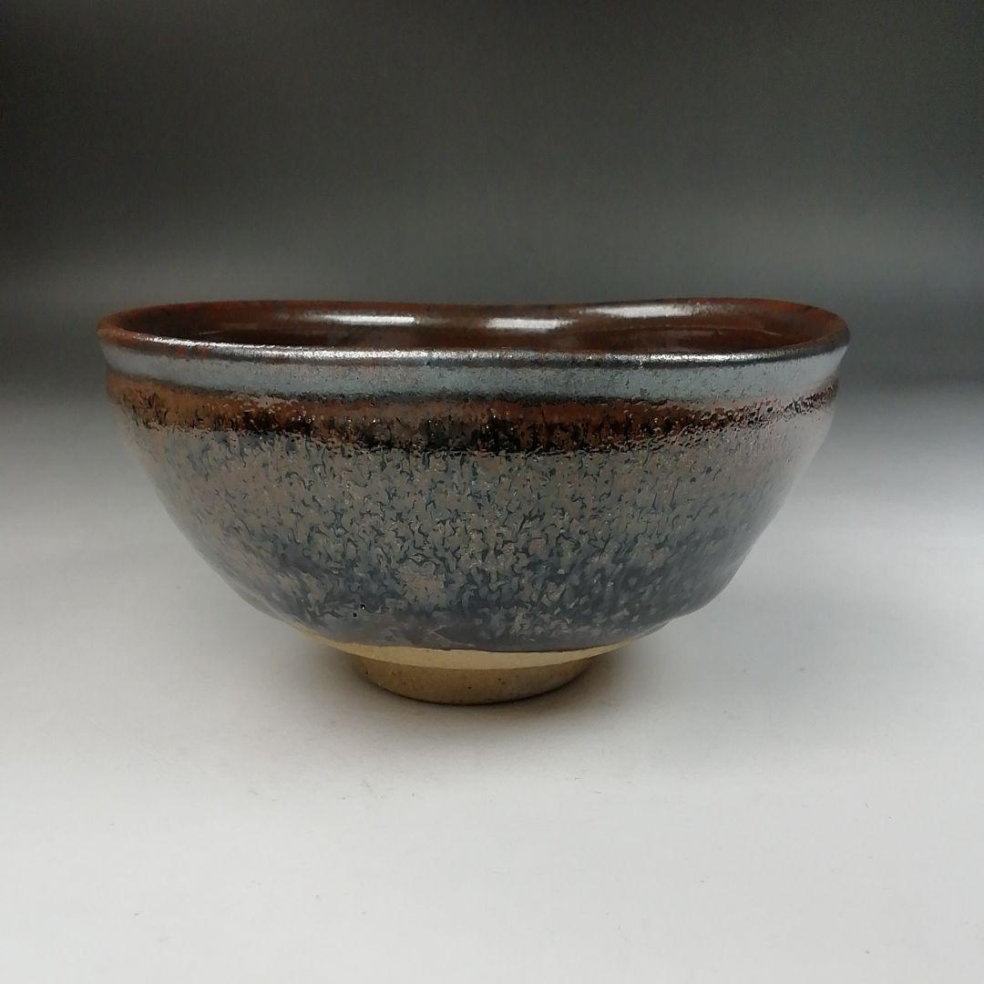 Ｗ２２３　茶碗　『古瀬戸焼』『十三代　山口小左エ門 作』　共箱　抹茶碗　茶道具