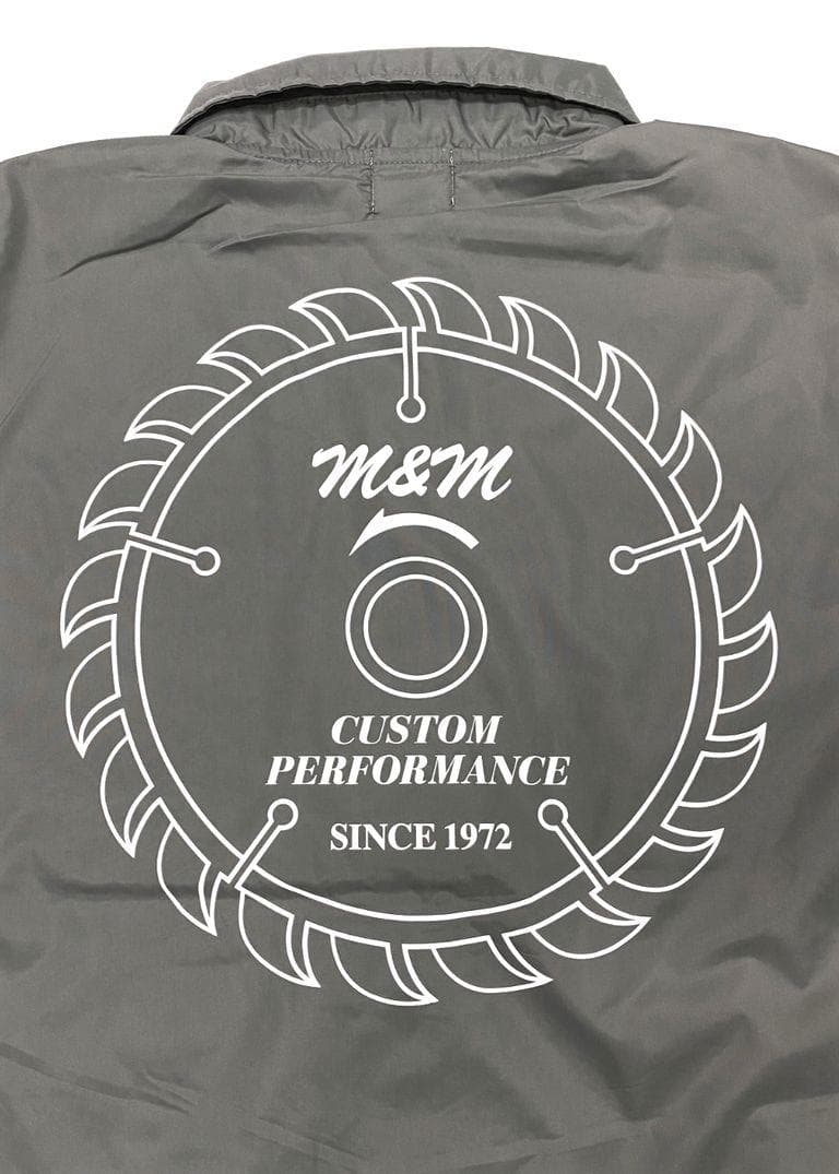 XL グレー エムアンドエム カスタムパフォーマンス コーチジャケット キムタク