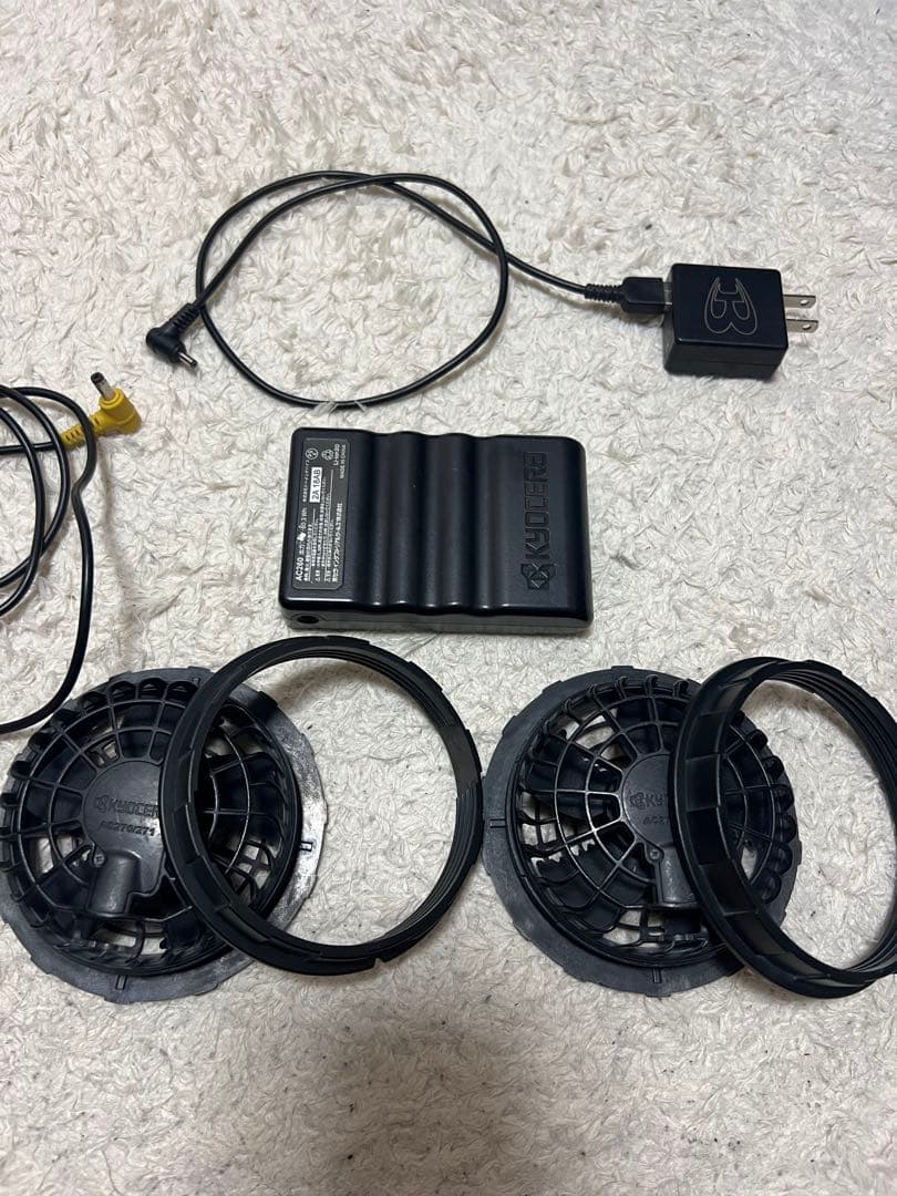 空調服　バートル　バッテリーファンセットBURTLE　AIRCRAFT１３V